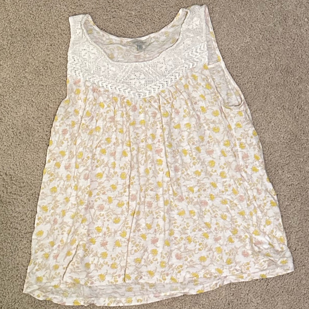 Lucky Brand - Floral tank top - Sz Large